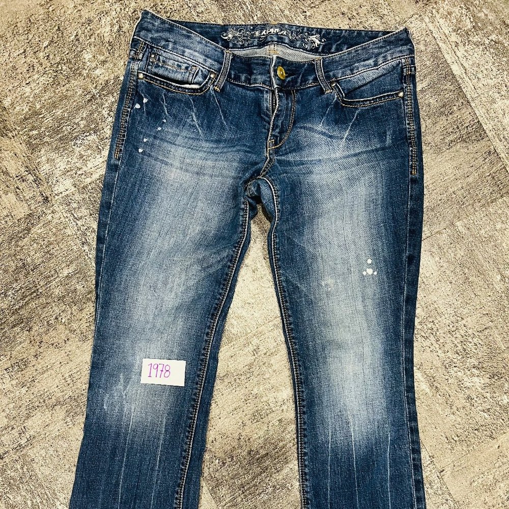 Express Barely Boot Jeans Size 6S
